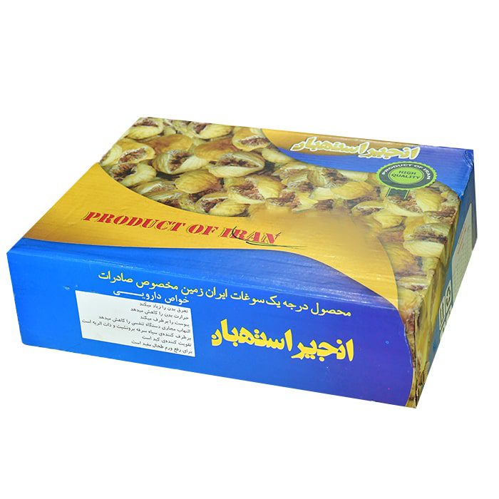  تیراژ تولید کارتن انجیر