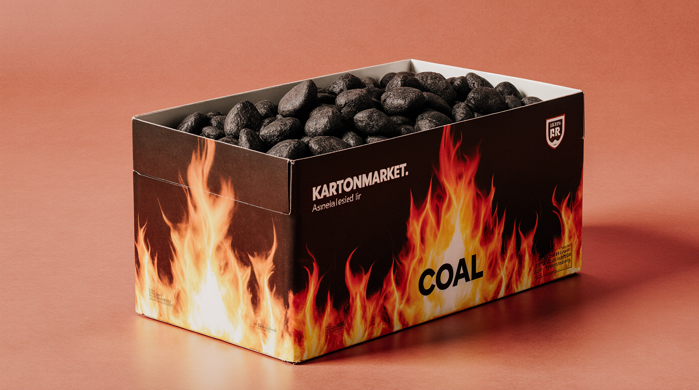  ابعاد کارتن زغال ۱۰ کیلویی